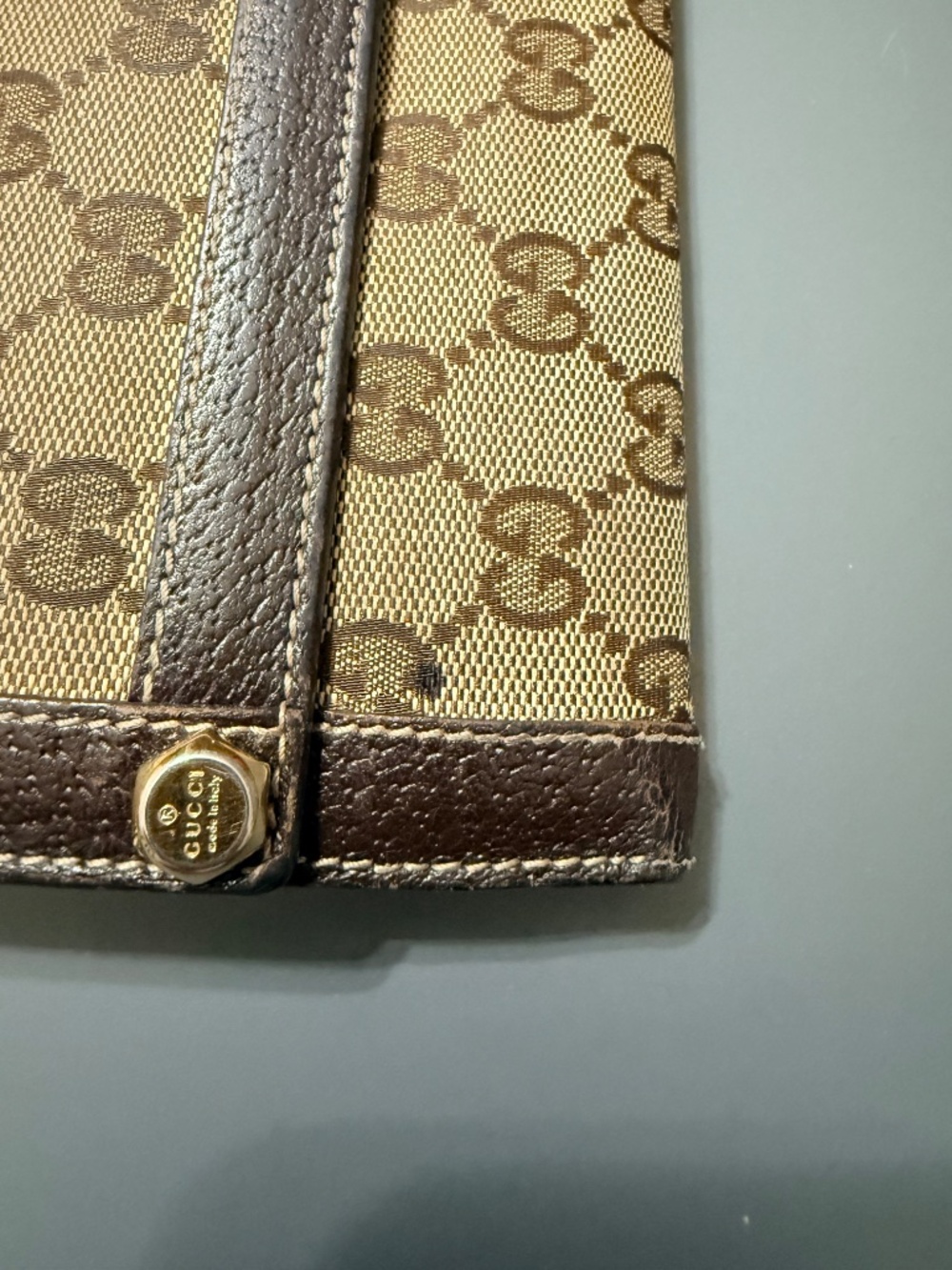 Gucci Long Canvas Wallet - Picture 4 of 8